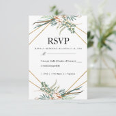 Réponse de mariage boho pailletée en coton verdure (Debout devant)