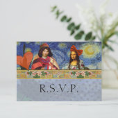 Réponse de mariage drôle baroque orné figuratif (Debout devant)