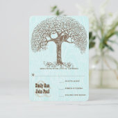 Réponse de mariage en bois Aqua Tourbillon Brun Ar (Debout devant)