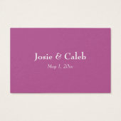 Réponse de mariage en ligne encart blanc script su (Dos)