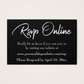 Réponse de mariage en ligne Insérer un script blan (Devant)