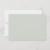 Réponse de mariage | Fleurs de pêcher rose saumon (Dos)