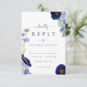 Réponse de mariage floral élégant d'été (Debout devant)