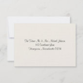 Réponse de mariage Hydrangea et pot Mason (Dos)