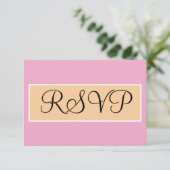 Réponse de mariage rose beige sable (Debout devant)