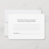 Réponse de mariage Ruban Noir Marguerite Gerber Ro (Dos)