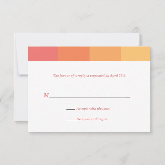 Réponse du Bat mitzvah d'agrumes tonaux (Dos)