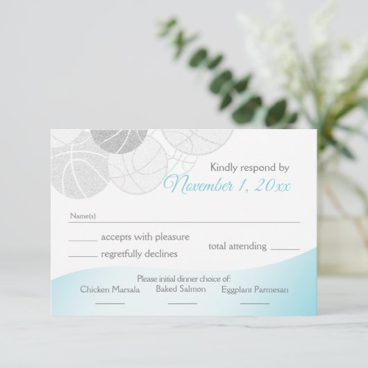 Réponse du Bat mitzvah de basket-ball (Debout devant)