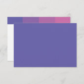 Réponse du Bat mitzvah de couleur violet (Devant / Derrière)