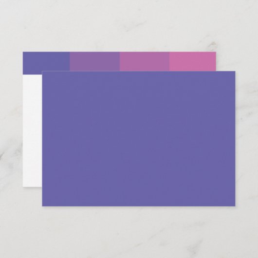 Réponse du Bat mitzvah de couleur violet (Devant / Derrière)