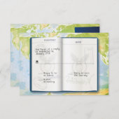 Réponse du Bat mitzvah de la barre de Passport (Devant / Derrière)