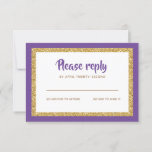 Réponse du Bat mitzvah de Parties scintillant de v<br><div class="desc">Cette carte d'insertion branchée présente des lettres audacieuses sur le devant, avec un look superposé en parties scintillant or et blanc, et un arrière - plan de couleur solide. Ajoutez votre texte à l'aide du formulaire modèle. Modifiez la police, la disposition et les couleurs à l'aide de la fonction de...</div>