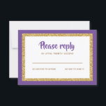 Réponse du Bat mitzvah de Parties scintillant viol<br><div class="desc">Cette carte d'encart branchée présente des lettres audacieuses sur le devant avec un look superposé en parties scintillant dorée et blanc, et un arrière - plan de couleur solide. Ajoutez votre texte à l'aide du formulaire modèle. Modifiez la police, la disposition et les couleurs à l'aide de la fonction Personnaliser....</div>