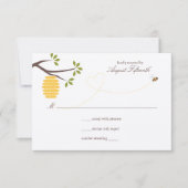 Réponse du Mariage Bee Hive (Devant)