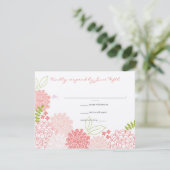 Réponse du Mariage de fleurs de printemps (Debout devant)