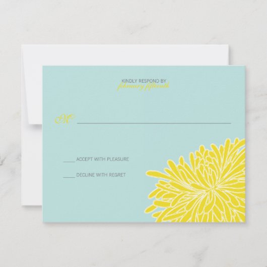 Réponse du Mariage de Peeking Chrysanthemum (Devant)