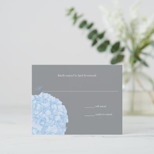 Réponse du Mariage Hydrangea (Debout devant)