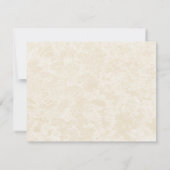 Réponse du Mariage Seashell (Dos)