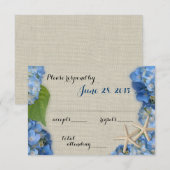 Réponse du Mariage Starfish Hydrangea (Devant / Derrière)