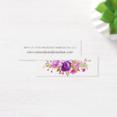 Réponse du Mariage violet et violet sur le site RS (Bureau)