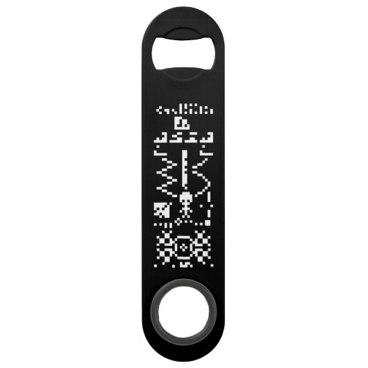 Réponse du message binaire Arecibo (Devant)