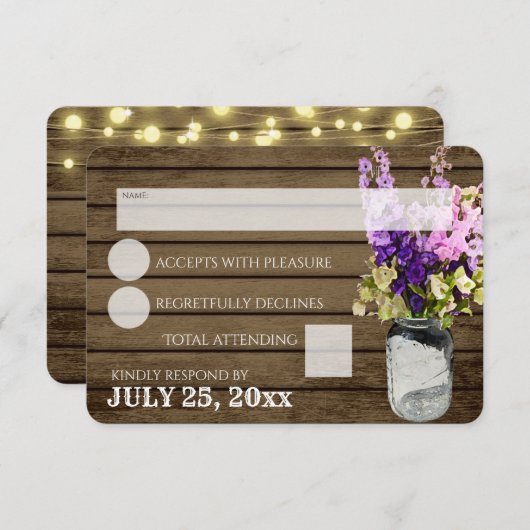 Réponse du pot rustique de Delpheniums (Devant / Derrière)