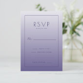 Réponse Élégante avec Dégradé Violet (Debout devant)