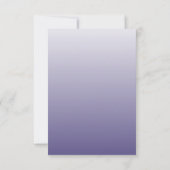 Réponse Élégante avec Dégradé Violet (Dos)