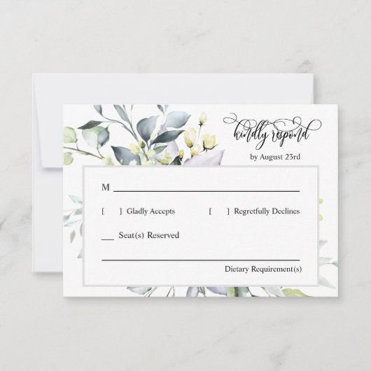 Réponse élégante des Feuilles verts avec le suppor (Devant)