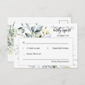 Réponse élégante des Feuilles verts avec le suppor (Devant / Derrière)