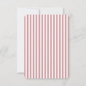 Réponse Élégante Rose Minimaliste (Dos)