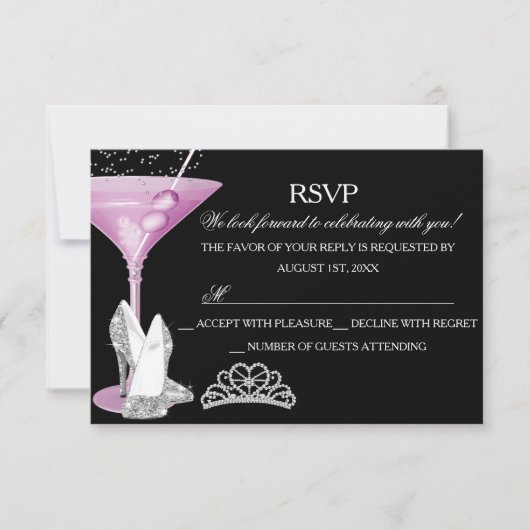 Réponse EVJ Cocktail Étincelle Rose (Devant)