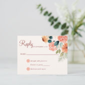 Réponse florale d'automne champ de fleurs rouille (Debout devant)