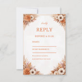 Réponse florale d'automne chaud (Devant)