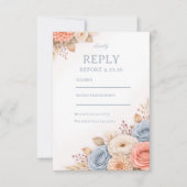 Réponse Florale Pastel Élégante (Devant)