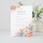 Réponse Florale Pastel Élégante (Debout devant)