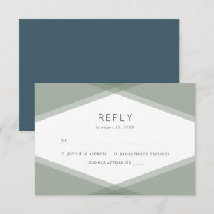 Réponse géométrique et d'ardoise bleue en couche d