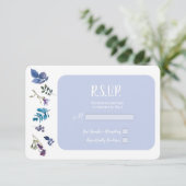 Réponse Lavande Lilas Iris Violet Floral de Printe (Debout devant)