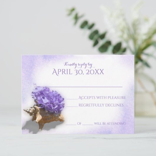 Réponse Mariage du coquillage et de l'hydrangée vi (Debout devant)