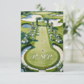 RÉPONSE mariage GOLF style aquarelle (Debout devant)