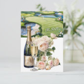 RÉPONSE mariage GOLF style aquarelle (Debout devant)