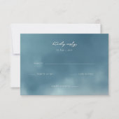 Réponse Minimaliste Bleu Sérénité (Devant)