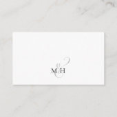 Réponse Minimaliste Via Le Site Web Modèle Budget (Dos)