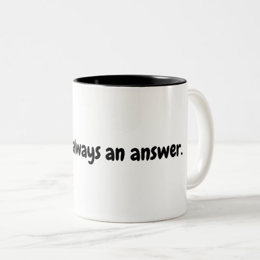 Réponse Mug (Devant droit)