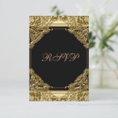 Réponse noir et or (Debout devant)