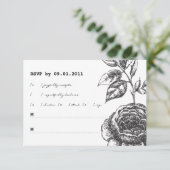 Réponse pour invitation de mariage au jardin de ro (Debout devant)