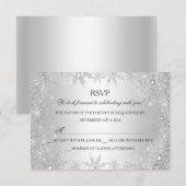 Réponse pour la fête de Noël Silver Winter Wonderl (Devant / Derrière)
