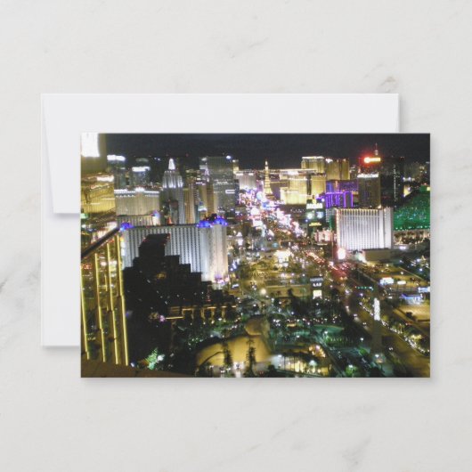 Réponse pour la réception de Las Vegas (Devant)