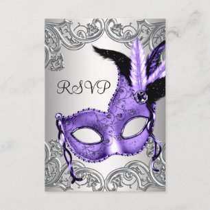 Réponse pour la soirée masquée violette