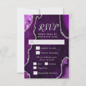 Réponse pour le choix de menu Agate Violet et Arge (Devant)